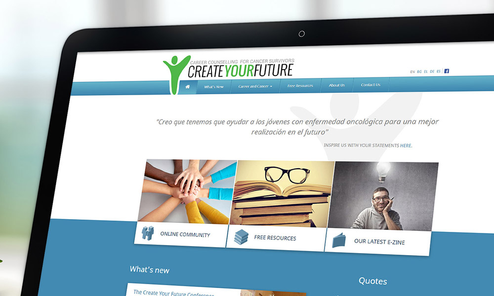 Create Your Future Project Website